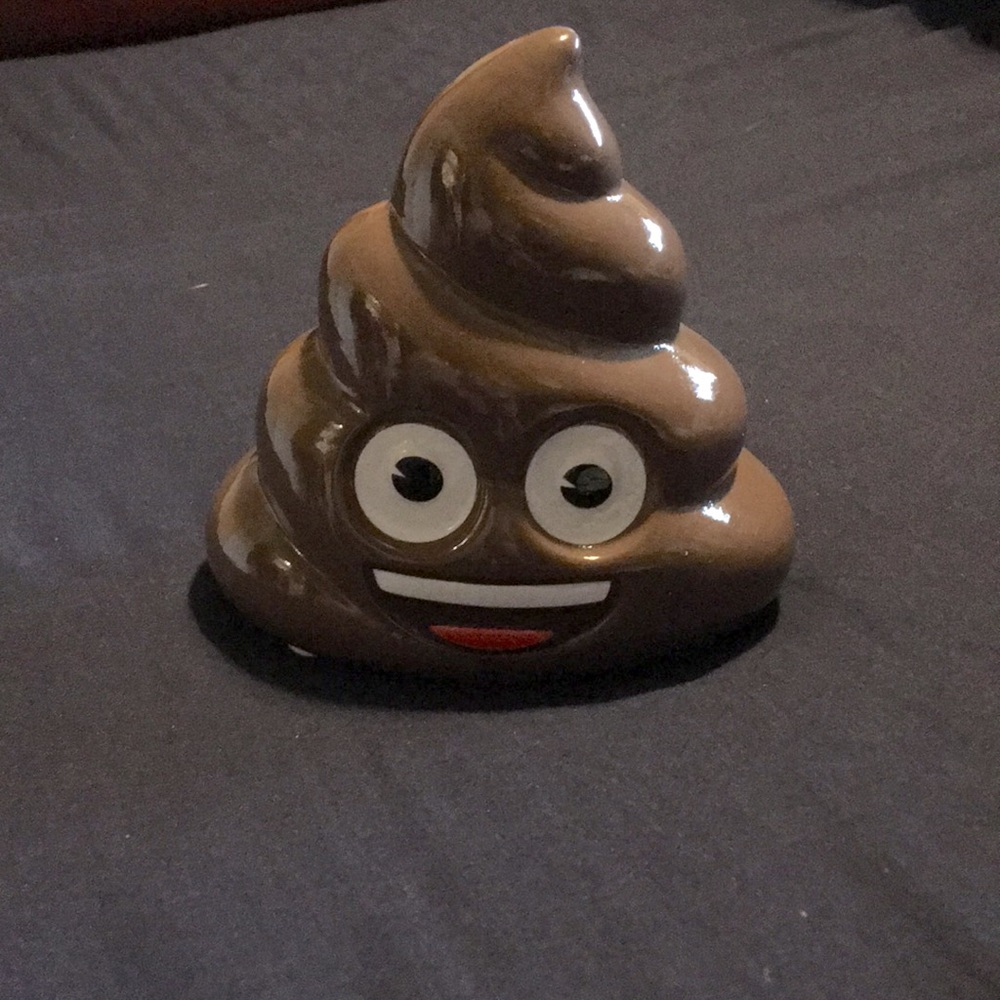 Poop Emoji Piggy Bank